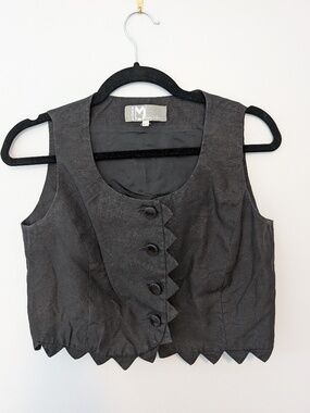 Incredible rare Italian designer three piece linen suit with skirt